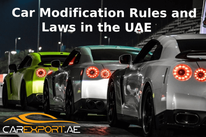 Car Modification Rules in UAE